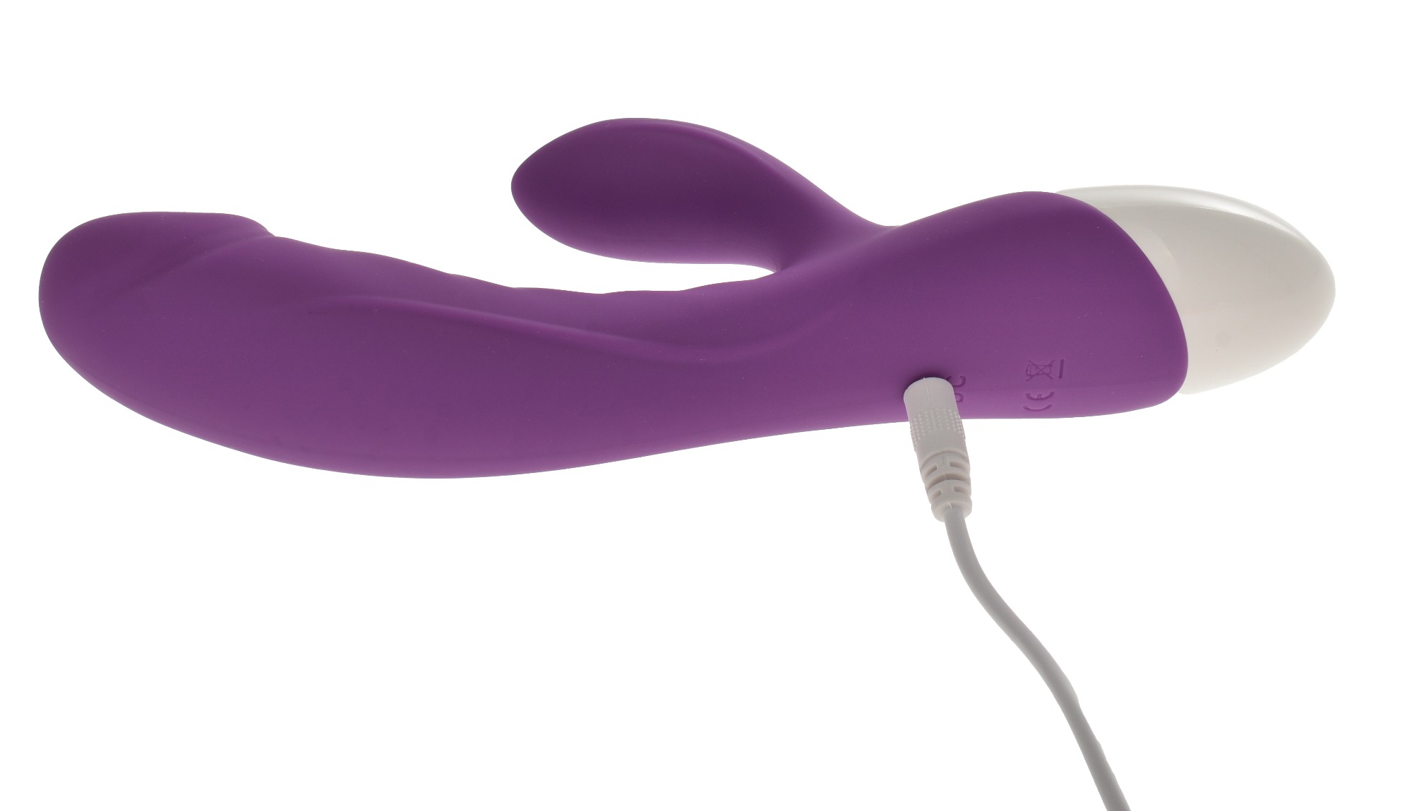 Vibrator Rabbit Penelope 8 Moduri Vibratii 5 Intensitati Silicon USB Mov 20 cm Mokko Toys, Nr. 3, Erotic24.ro