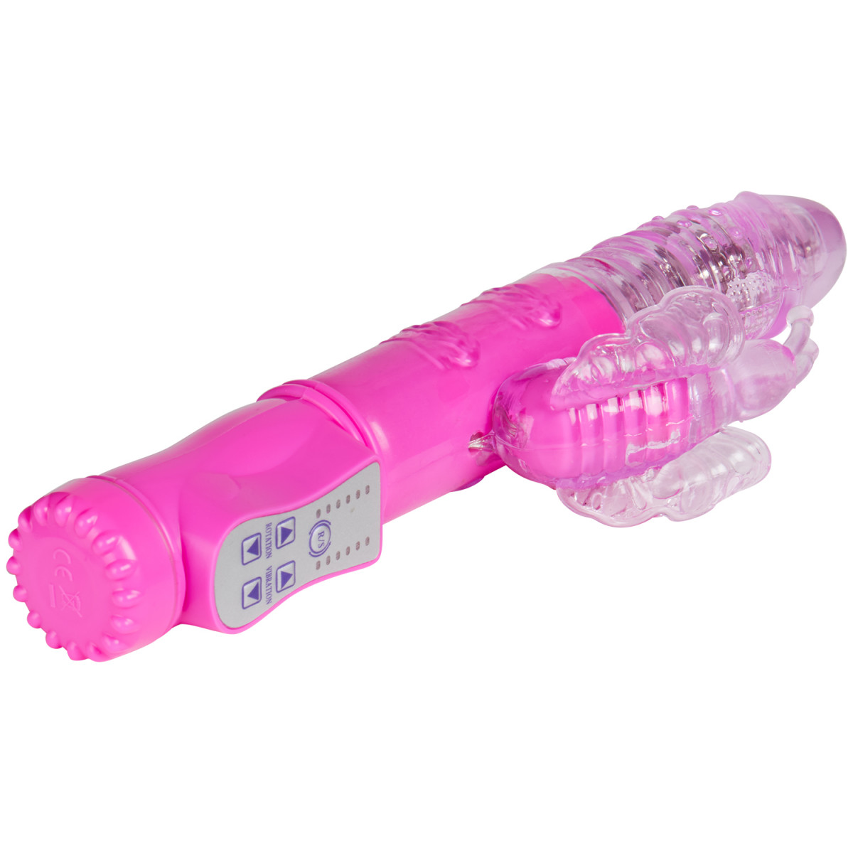 Vibrator Rabbit Sweet Butterfly Vibrating&Rotating&Thrusting Roz 26 cm Passion Labs, #3, Erotic24.ro