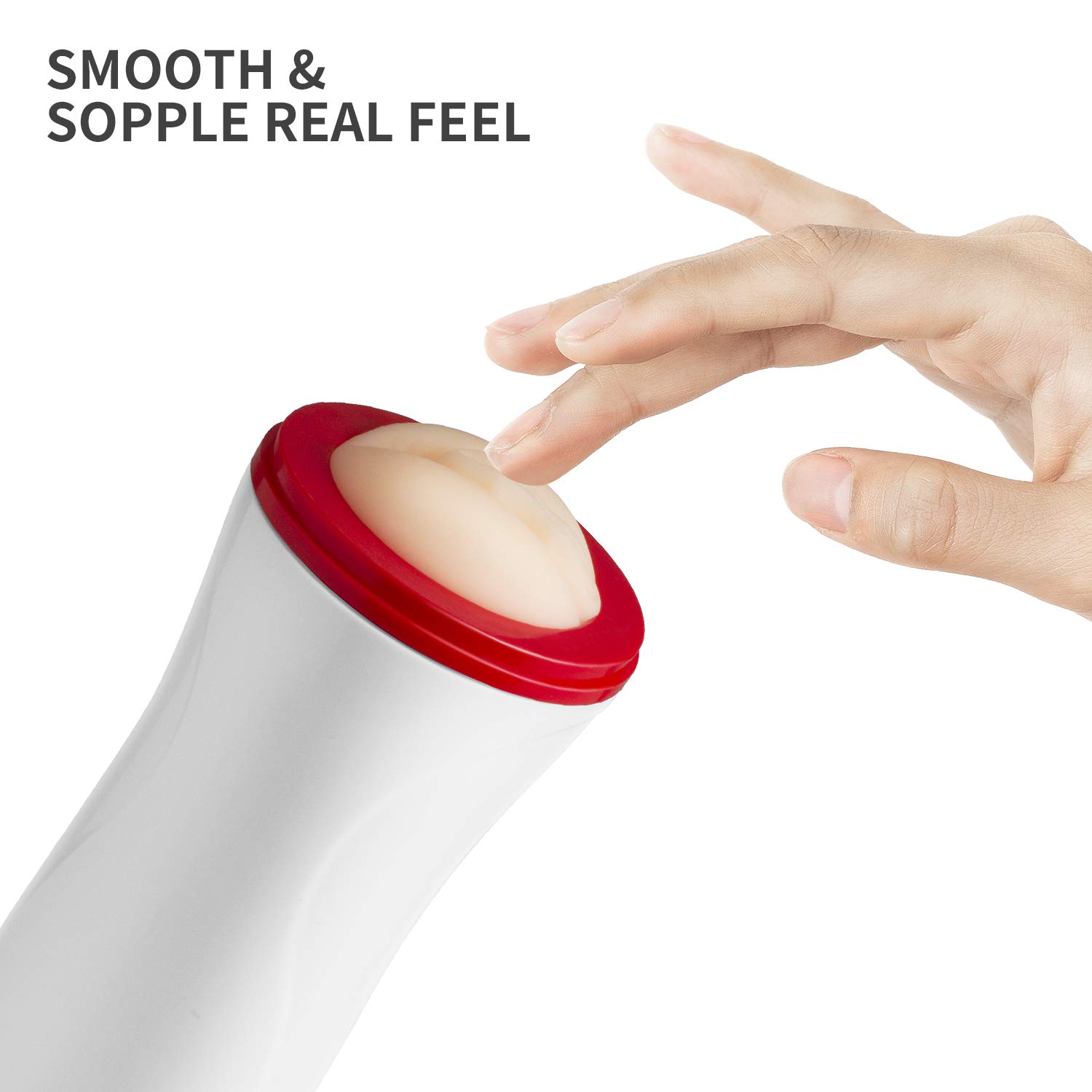 Masturbator Eternal Love Alb Pussy&Ass cu Vibratii si Suport Handsfree, #3, Erotic24.ro