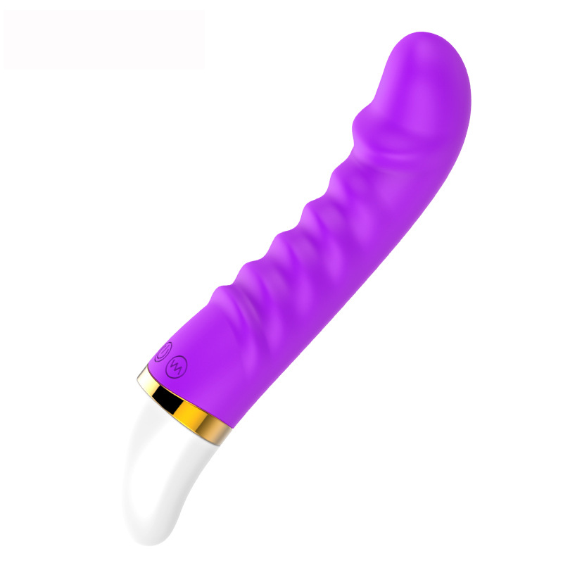 Vibrator Pretty 12 Moduri Vibratii Silicon USB Mov 18.5 cm Mokko Toys, #1, Erotic24.ro