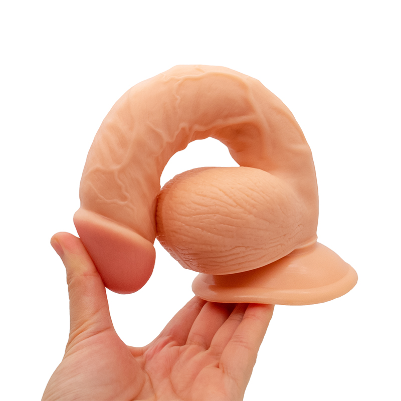 Dildo Realist Paco cu Ventuza Natural 22 cm Guilty Toys, #5, Erotic24.ro