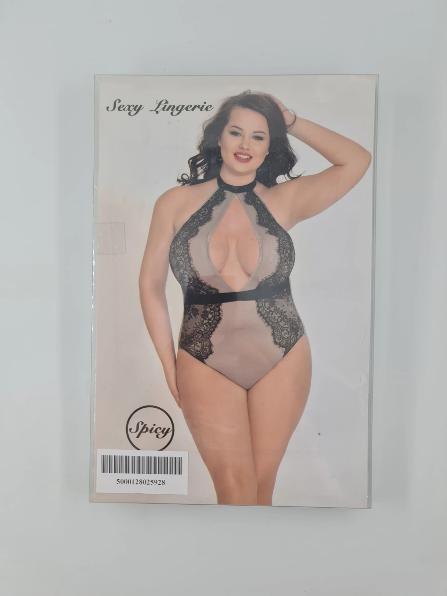 Body Tanya Gri/Negru XL/XXL, Nr. 3, Erotic24.ro