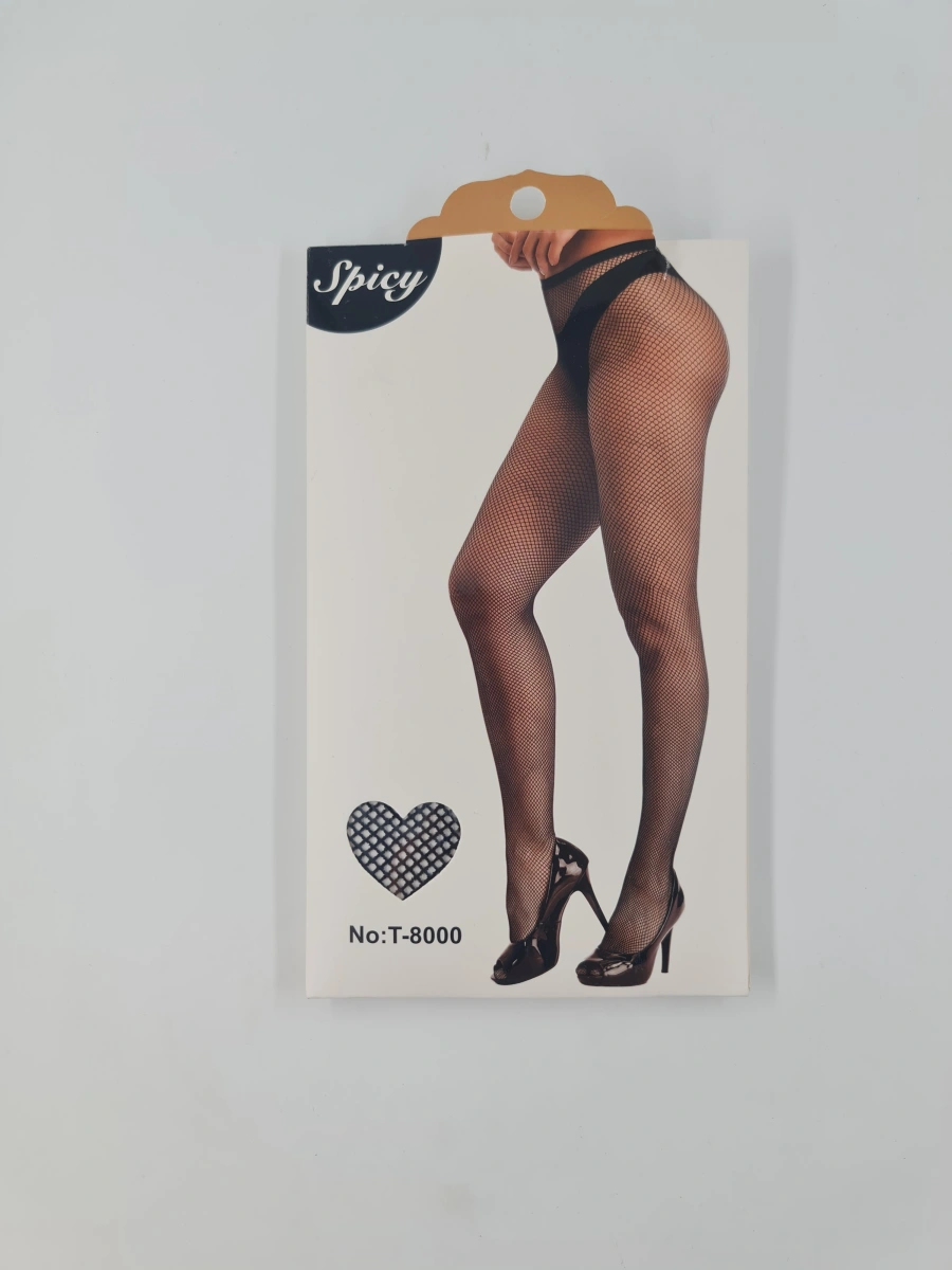 Ciorapi din Plasa Neagra cu Ochiuri Mici OS, #3, Erotic24.ro