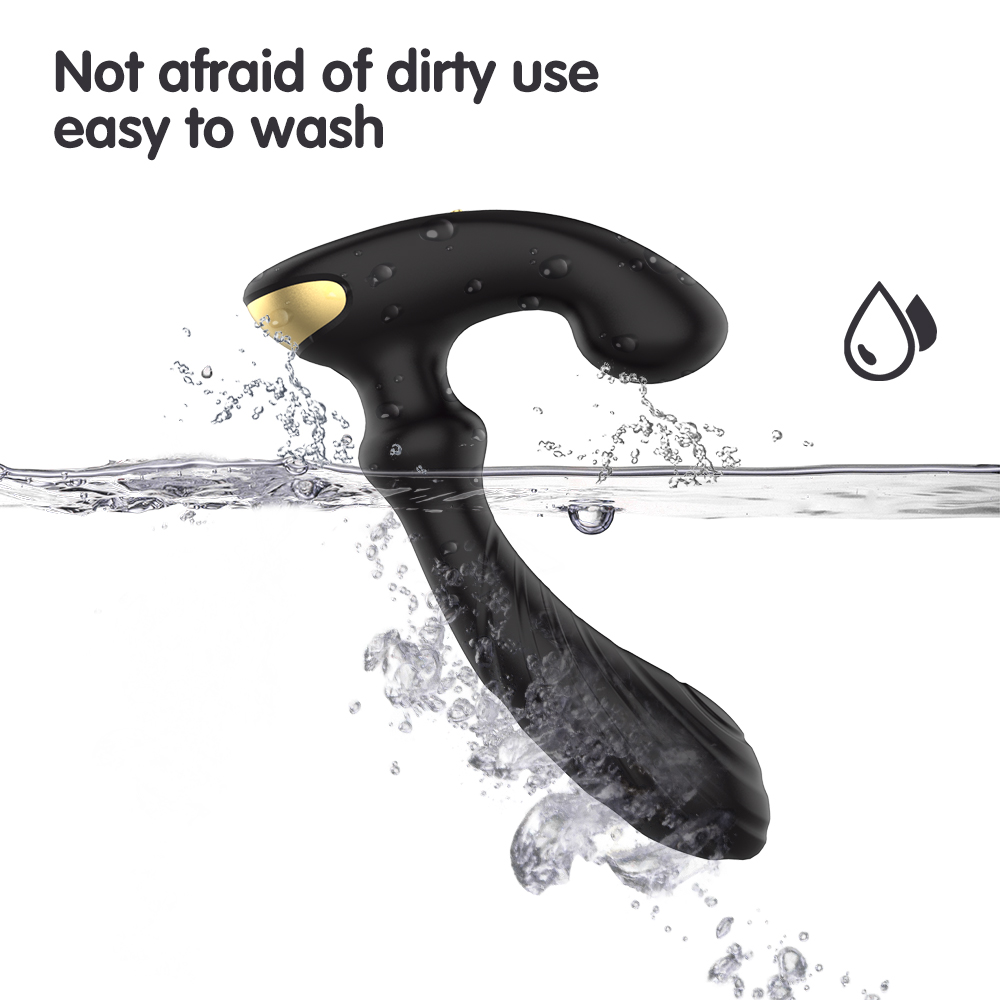 Stimulator Bendable Tamika 9 Moduri Diferite Silicon Negru USB 15 cm Passion Labs, #8, Erotic24.ro