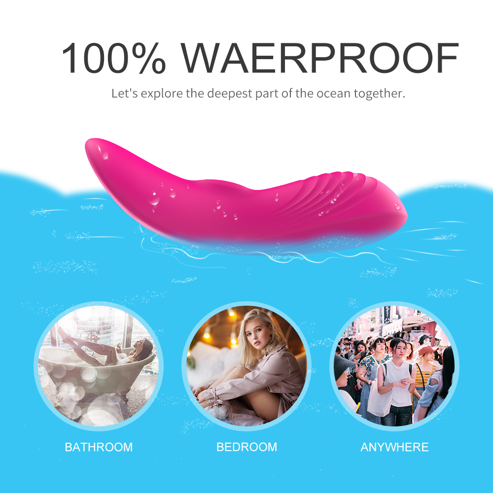 Mini Stimulator Reth, 9 Moduri Vibratii, Remote Control, Silicon, Roz, 10.6 cm, Passion Labs, #3, Erotic24.ro