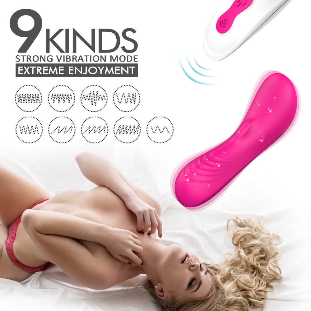 Mini Stimulator Reth, 9 Moduri Vibratii, Remote Control, Silicon, Roz, 10.6 cm, Passion Labs, #9, Erotic24.ro