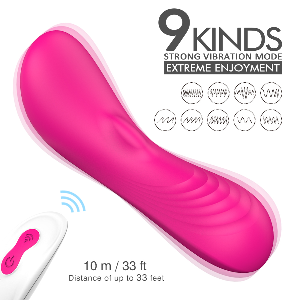Mini Stimulator Reth, 9 Moduri Vibratii, Remote Control, Silicon, Roz, 10.6 cm, Passion Labs, #10, Erotic24.ro