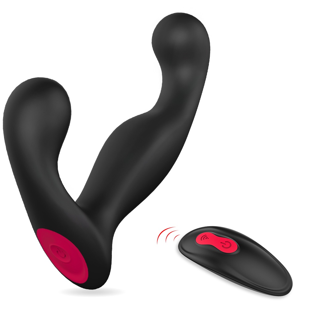 Vibrator Newt Remote Control 9 Moduri Vibratii Silicon USB Negru 13 cm Mokko Toys, Nr. 1, Erotic24.ro