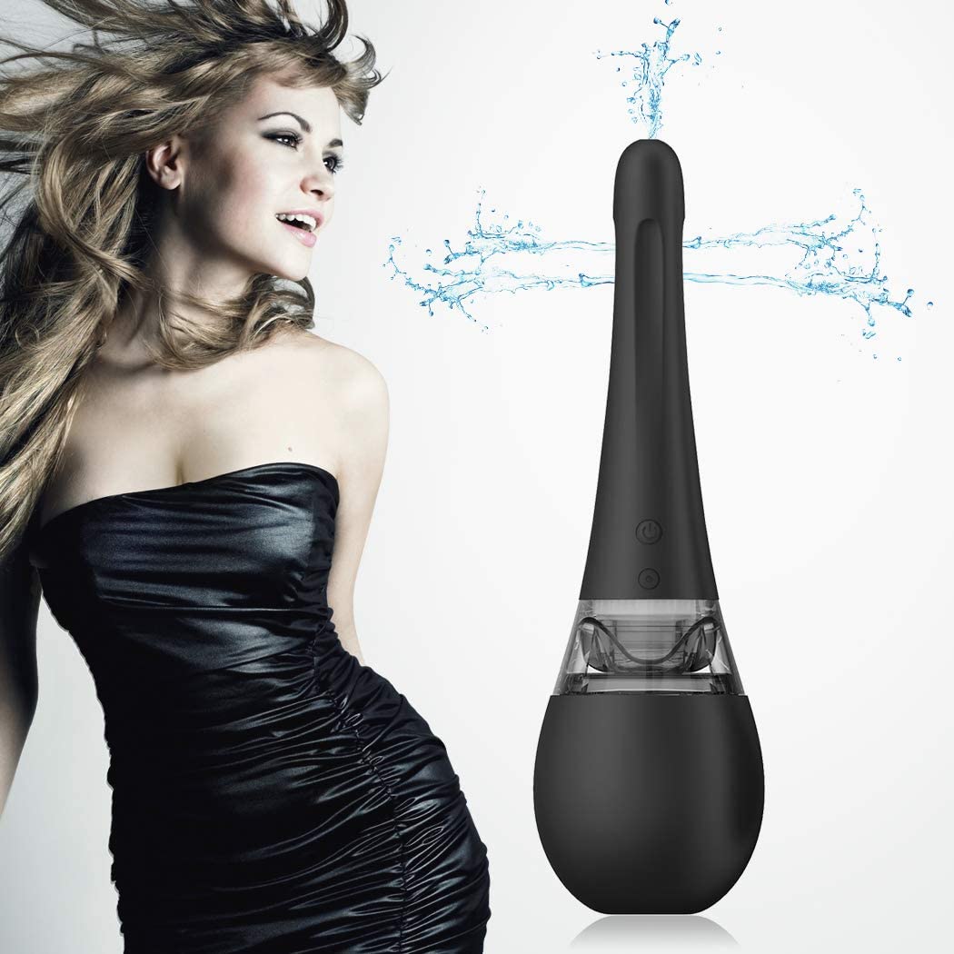 Irigator Anal&Vaginal Automat 3 Moduri Silicon USB 200 ml Mokko Toys, #2, Erotic24.ro