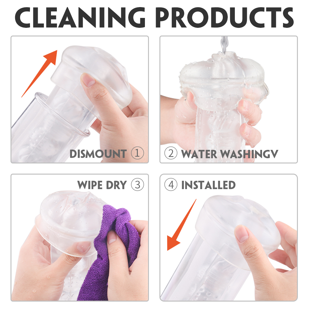 Pompa Penis Conan, 9 Moduri Vibratii&3 Moduri Suctiune, TPE, USB, 29.2 cm, Guilty Toys, #3, Erotic24.ro