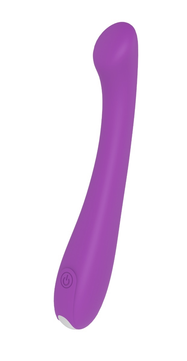 Vibrator Flexibil Paris, 9 Moduri Vibratii, Silicon Lichid, USB, Mov, 17.7 cm, Mokko Toys, #1, Erotic24.ro