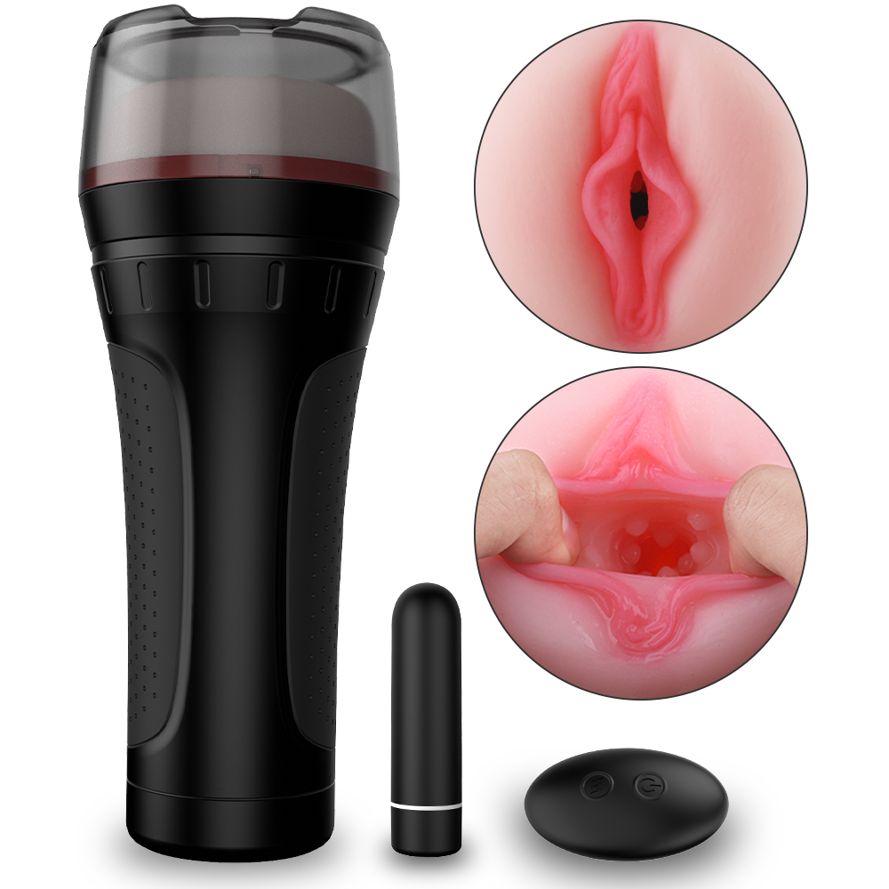 Masturbator Maduro Vagin Remote Control 9 Moduri Vibratii USB Passion Labs, Nr. 1, Erotic24.ro