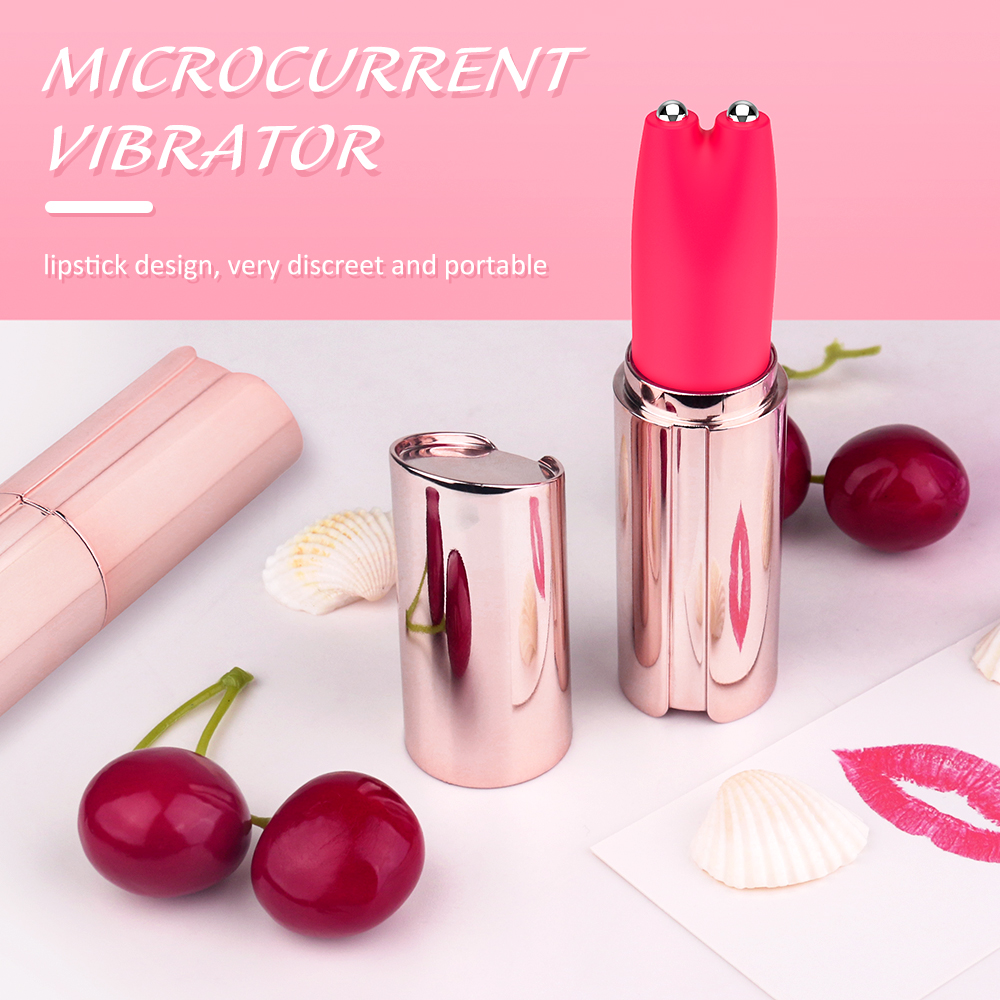 Vibrator Lipstick Kelly 9 Moduri Vibratii+3 Moduri Slabe Electrosocuri USB Passion Labs, Nr. 3, Erotic24.ro