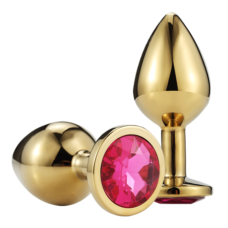 Dop Anal Gold Metallic Buttplug Small, A in SexShop KUR Romania