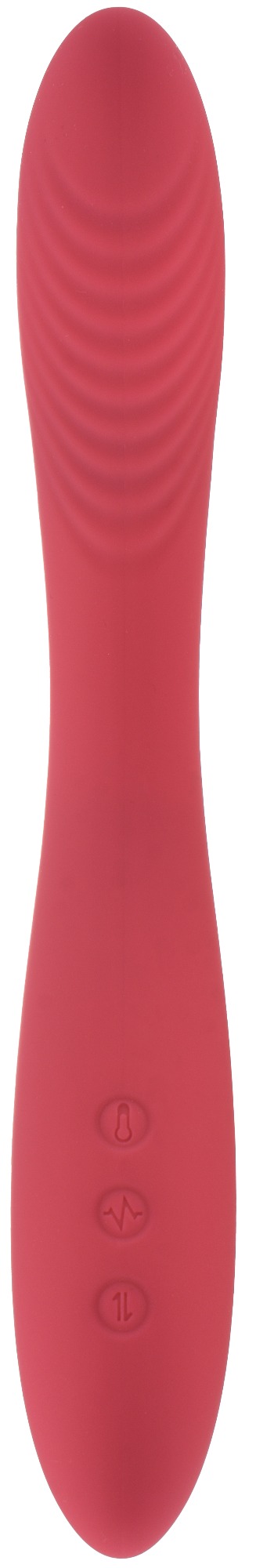 Vibrator Clasic Hulala 10 Moduri Vibratii&3 Intensitati Functie Incalzire Silicon USB 23 cm Guilty Toys, #6, Erotic24.ro