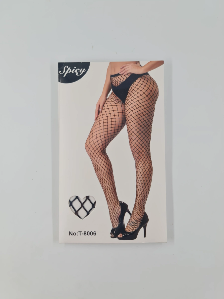 Ciorapi din Plasa Neagra cu Ochiuri Mari OS, #4, Erotic24.ro