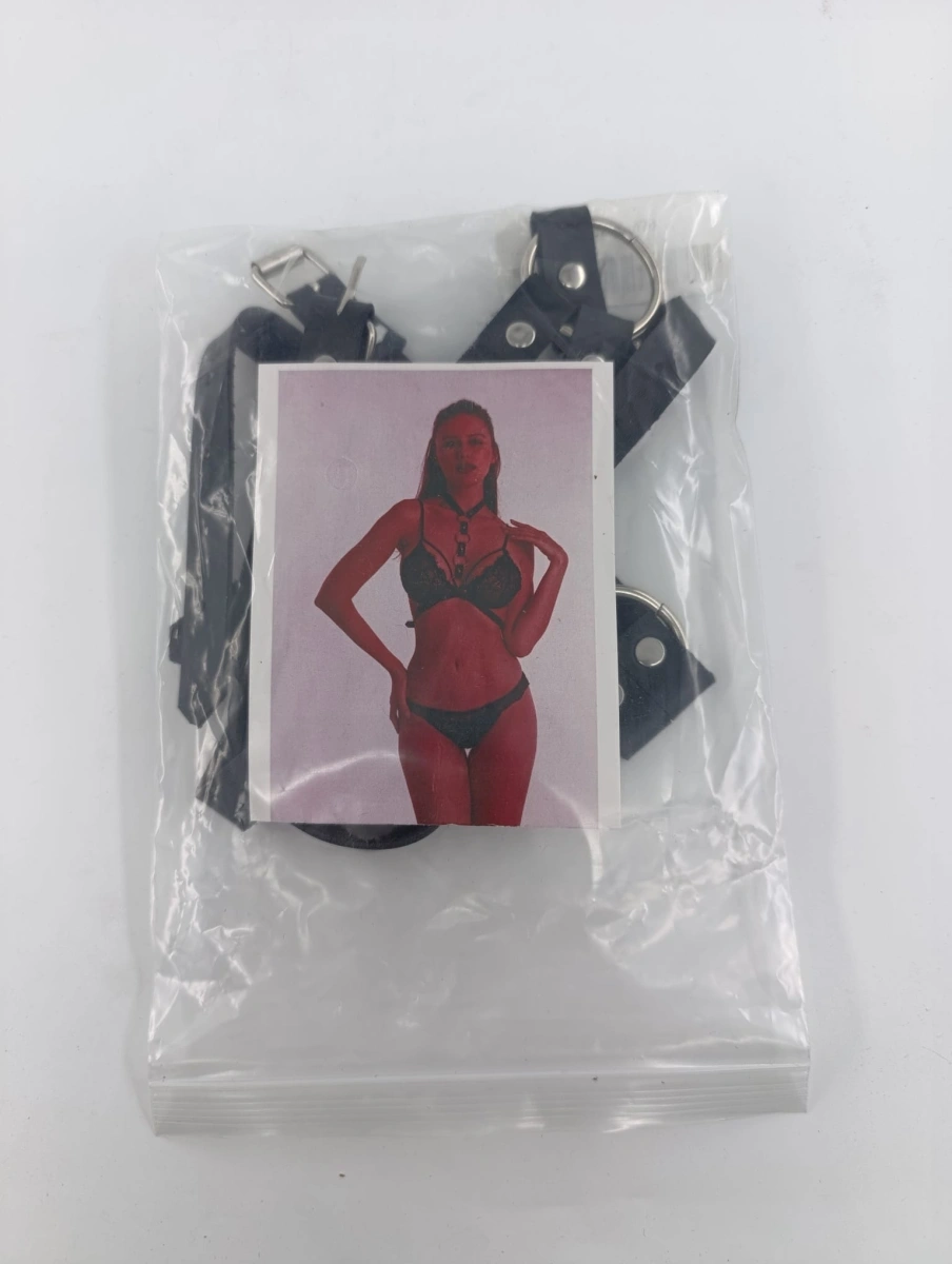 Sistem Four Rings Harness Piele Ecologica Negru OS, Nr. 4, Erotic24.ro