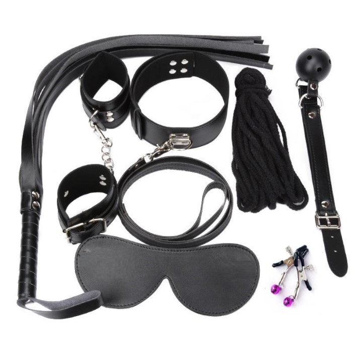 Set BDSM Obey Me 8 Piese Negru Passion Labs, #5, Erotic24.ro