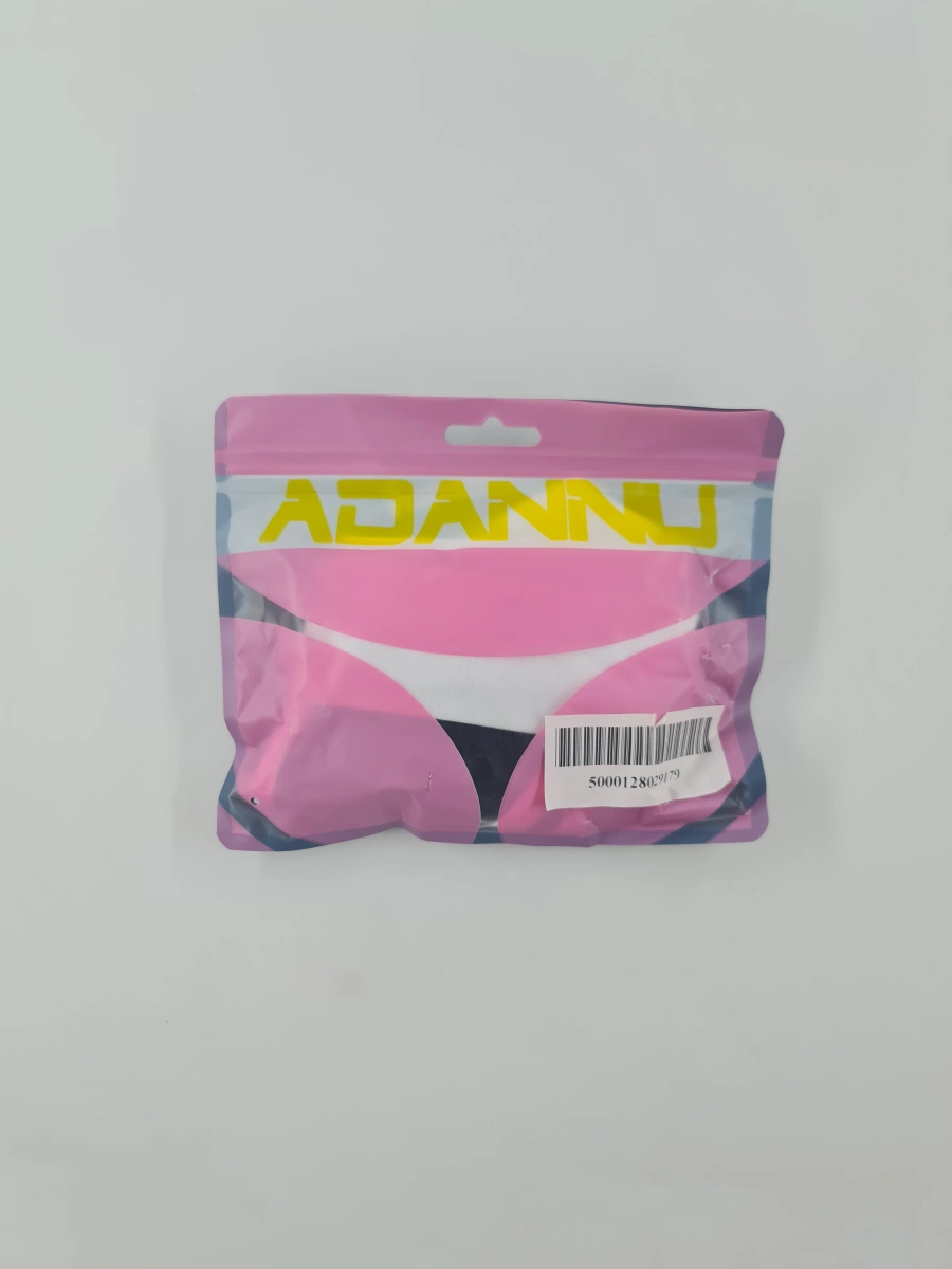 Bikini Barbati Tip Suspensor Alb/Negru XXL, #2, Erotic24.ro