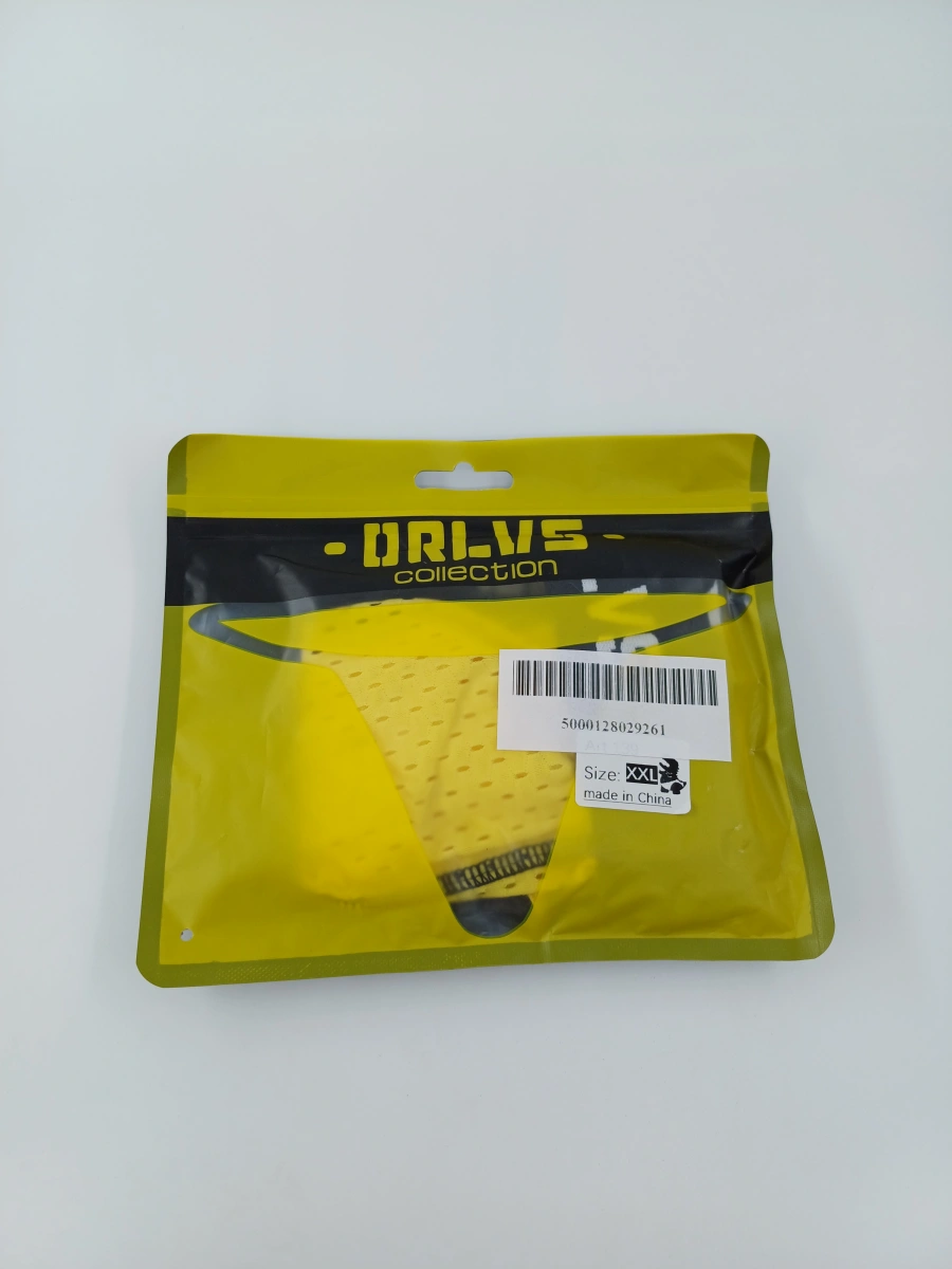 Bikini Sexy Barbati Tip Suspensor Galben/Negru XXL, #2, Erotic24.ro