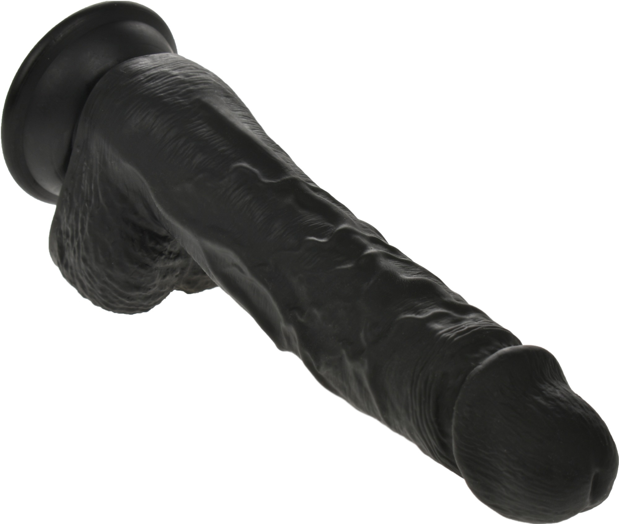Dildo Realist Rentzo Ventuza Negru 23 cm Guilty Toys, #4, Erotic24.ro