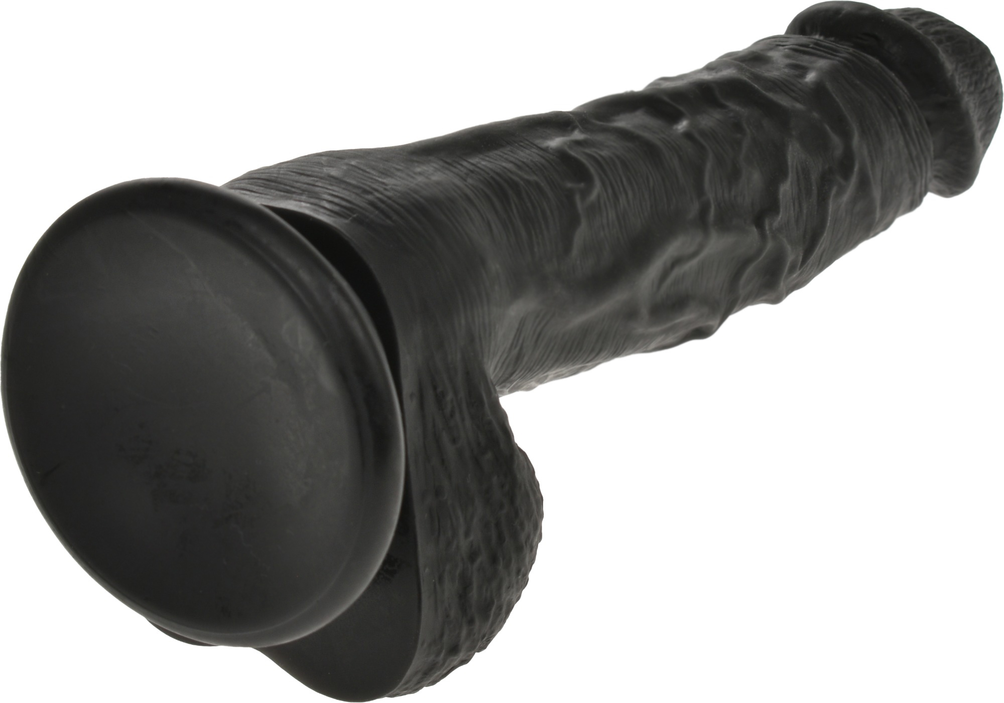 Dildo Realist Rentzo Ventuza Negru 23 cm Guilty Toys, #2, Erotic24.ro