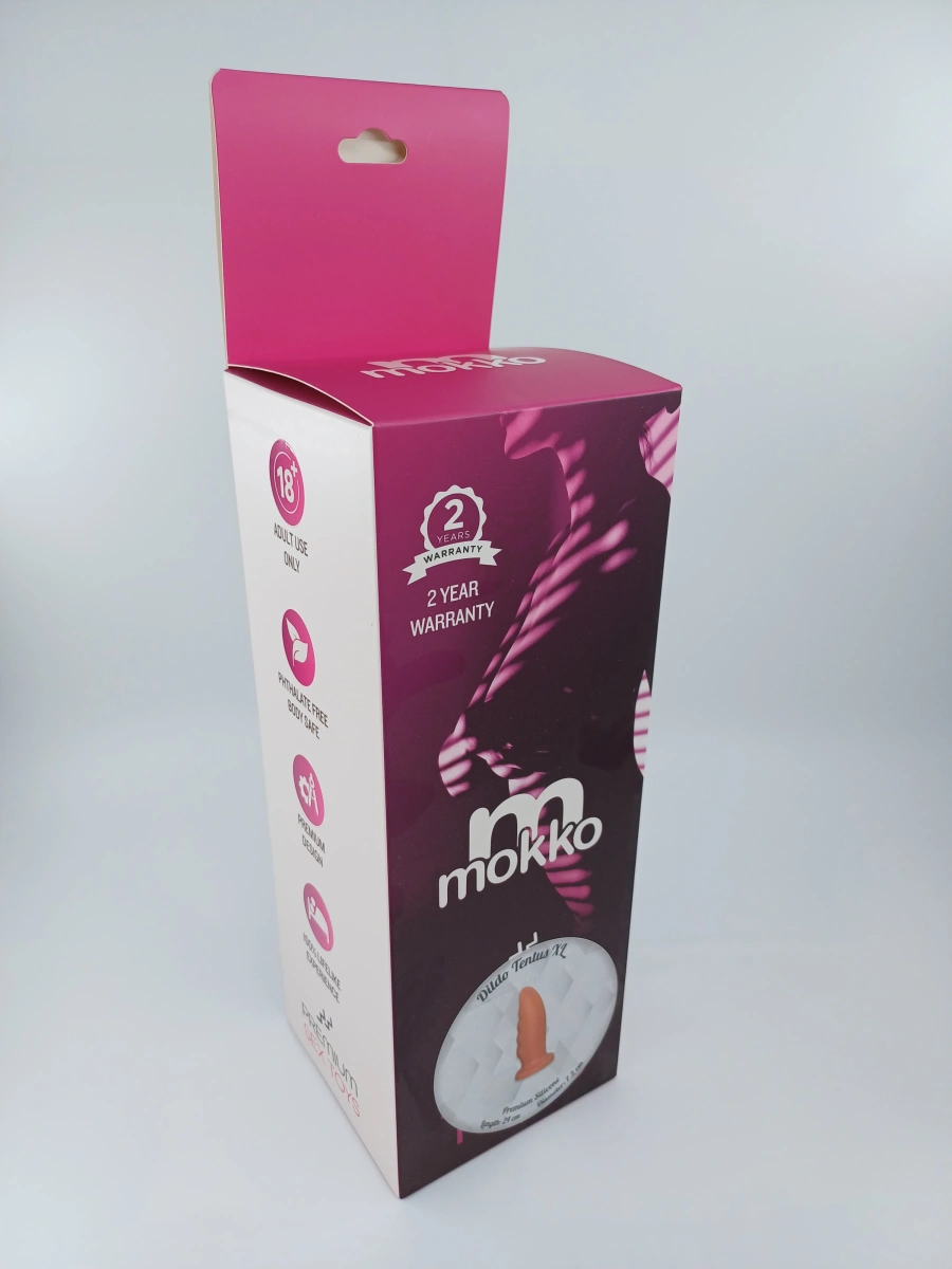 Dildo Tentus Extra Large, Silicon Lichid, Auriu, 24 cm, Mokko Toys, Nr. 6, Erotic24.ro