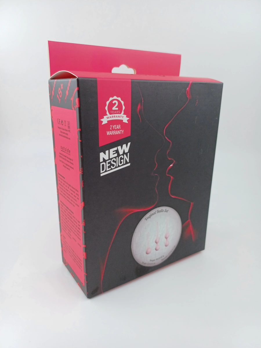 Set Scarlet 3 Bile Vaginale Kegel Silicon Roz Guilty Toys, Nr. 2, Erotic24.ro