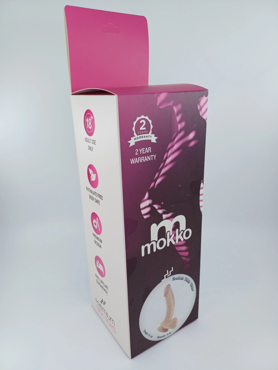 Dildo Realist Viktor Ventuza Natural 25 cm Mokko Toys, #2, Erotic24.ro