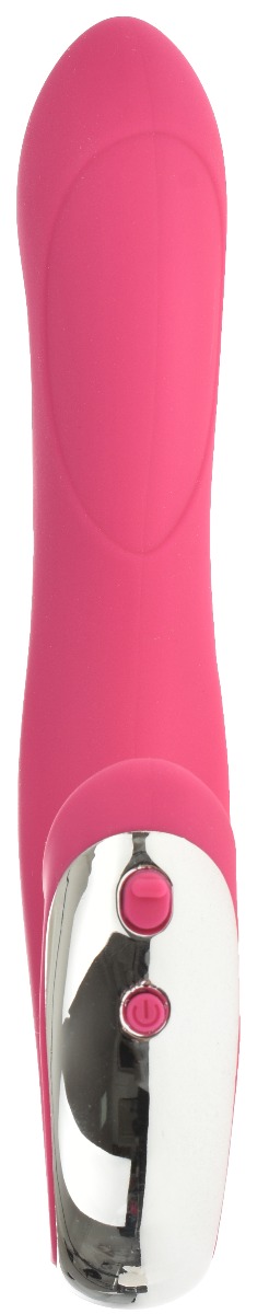 Vibrator Rihanna 12 Moduri Vibratii Silicon Roz 20 cm Mokko Toys, Nr. 4, Erotic24.ro