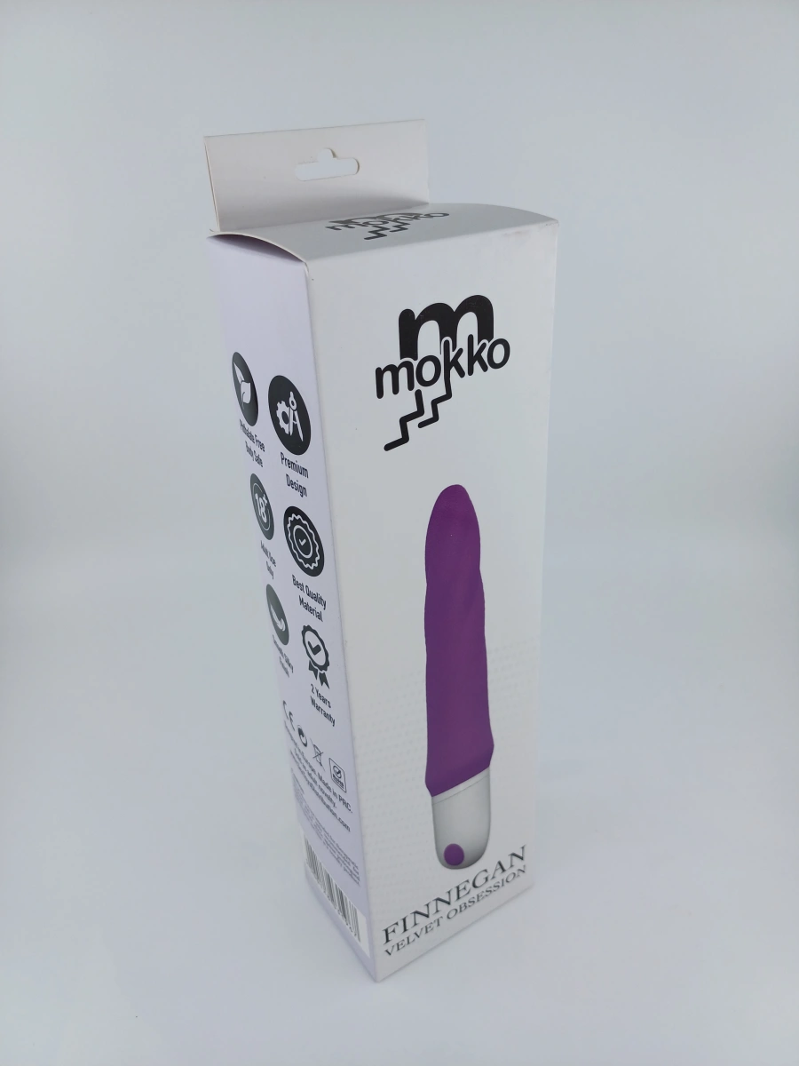 Vibrator Finnegan, 9 Moduri Vibratii, Silicon, Mov, 22.9 cm, Mokko Toys, #5, Erotic24.ro