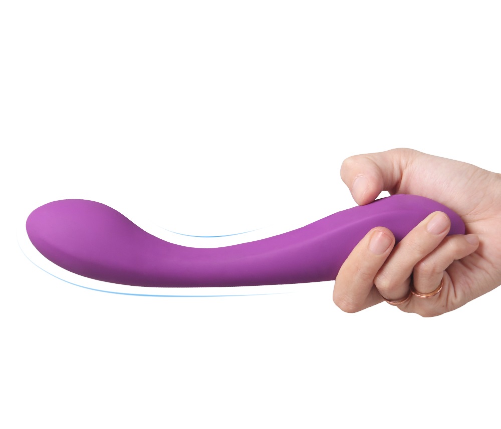 Vibrator Davina, 9 Moduri Vibratii, Silicon, USB, Mov, 21.2 cm, Mokko Toys, #2, Erotic24.ro