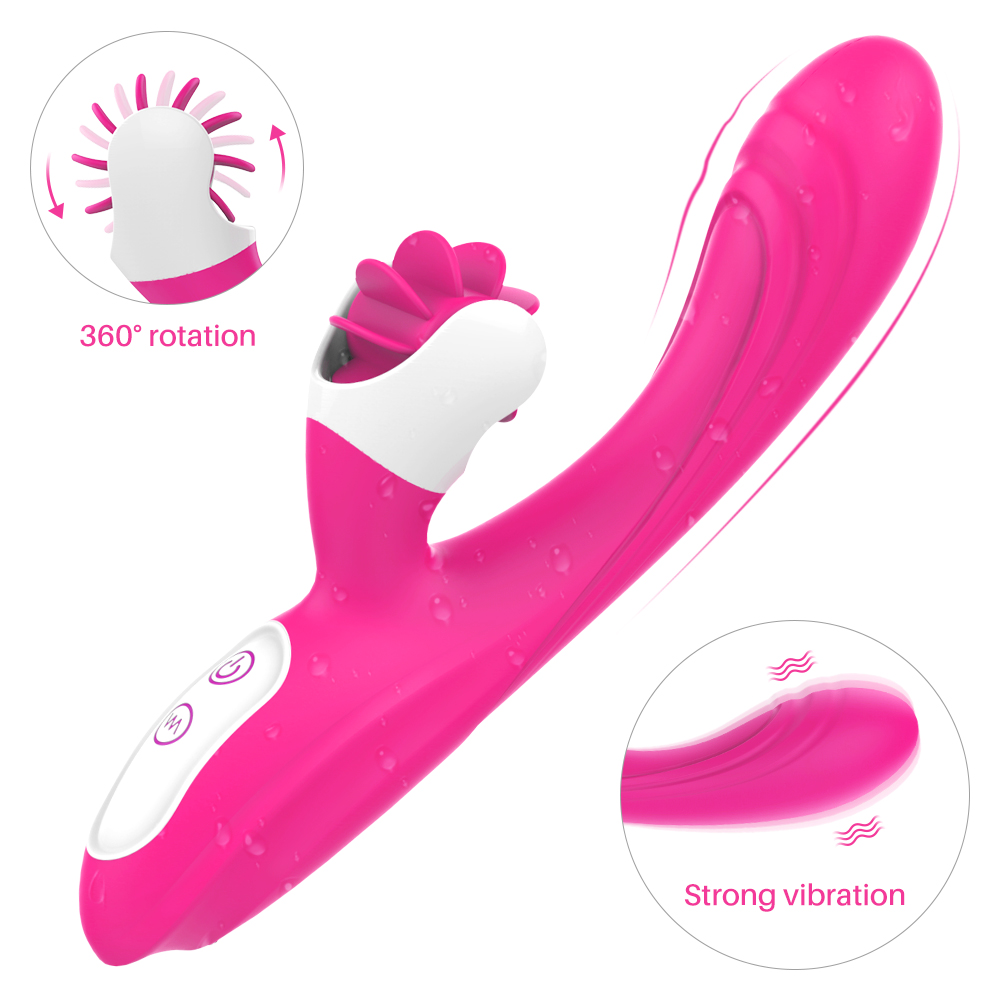 Vibrator Wheely 9 Moduri Vibratii+Rotatii Silicon USB Roz 21.9 cm Mokko Toys, #1, Erotic24.ro