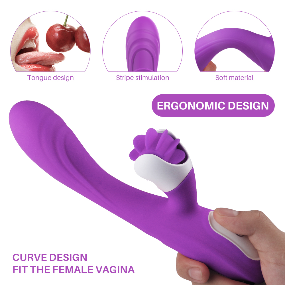 Vibrator Wheely 9 Moduri Vibratii+Rotatii Silicon USB Mov 21.9 cm Mokko Toys, #4, Erotic24.ro