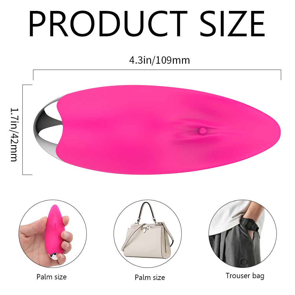 Stimulator Clitoris Lindi, 9 Moduri Vibratii, Silicon, USB, Roz, 10.9 cm, Passion Labs, Nr. 6, Erotic24.ro