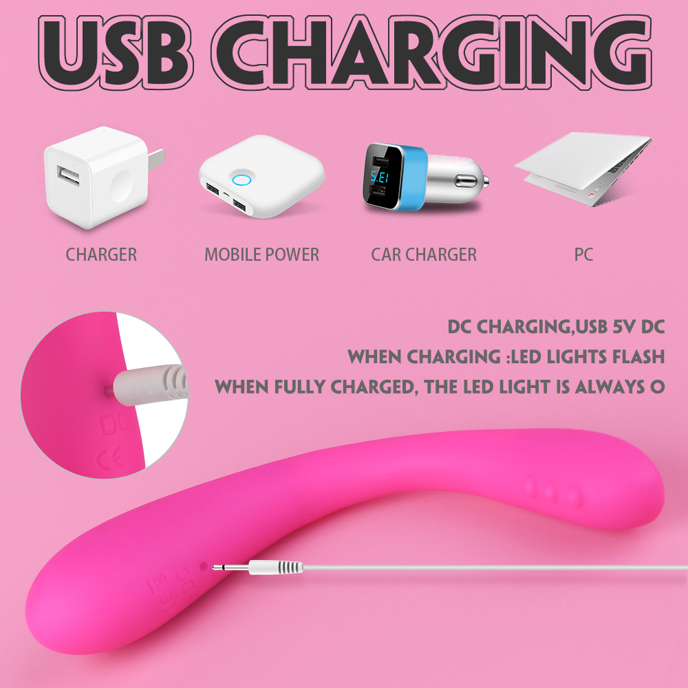 Vibrator Multifunctional Bendable Emma, 9 Moduri Vibratii, Remote Control, Silicon, USB, Roz, 18.5 cm, Mokko Toys, #8, Erotic24.ro