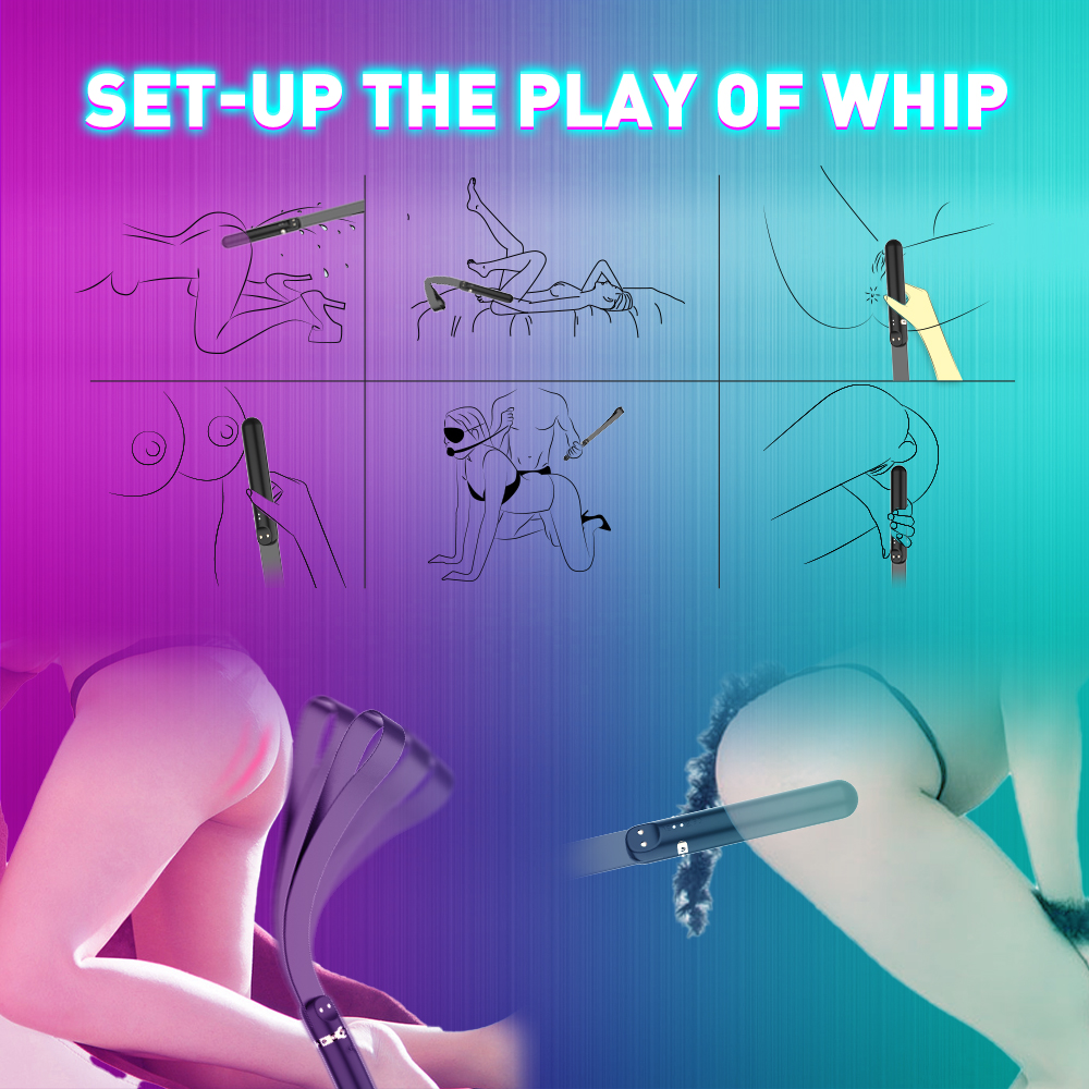 Vibrator&Cravasa Rizey 9 Moduri Vibratii Silicon Negru USB Passion Labs, Nr. 6, Erotic24.ro