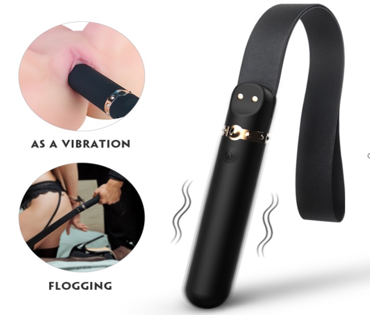 Vibrator&Cravasa Rizey 9 Moduri Vibratii Silicon Negru USB Passion Labs