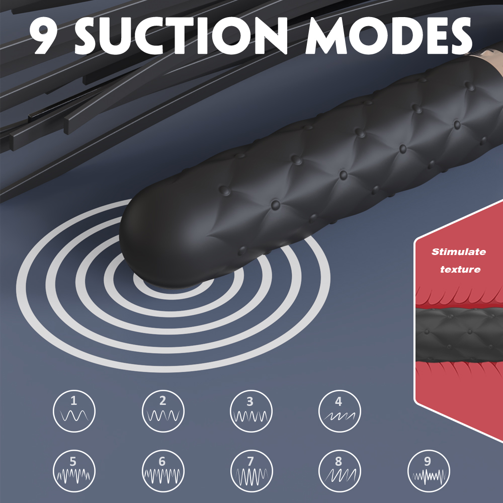 Vibrator&Bici Silay 9 Moduri Vibratii Silicon Negru USB Guilty Toys, #7, Erotic24.ro