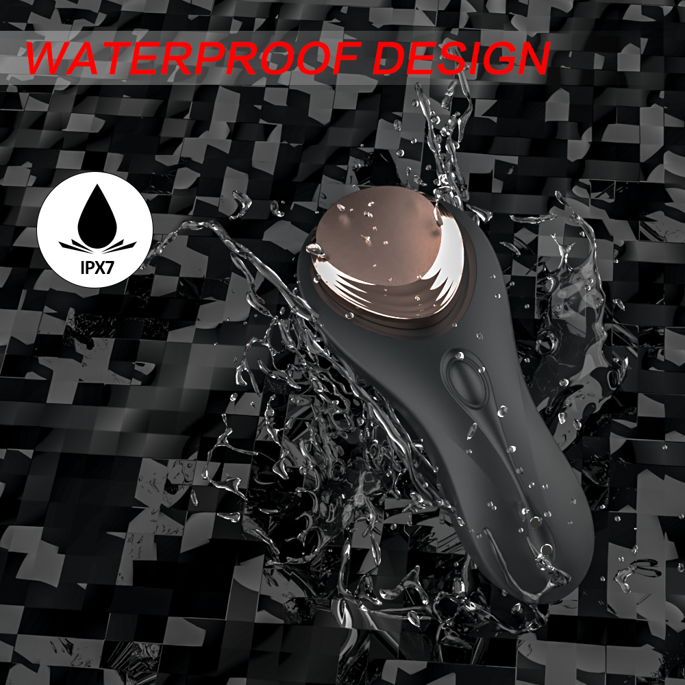 Vibrator Wearable Kadence Remote Control 9 Moduri Vibratii Silicon USB Negru 9.3 cm Passion Labs, Nr. 4, Erotic24.ro