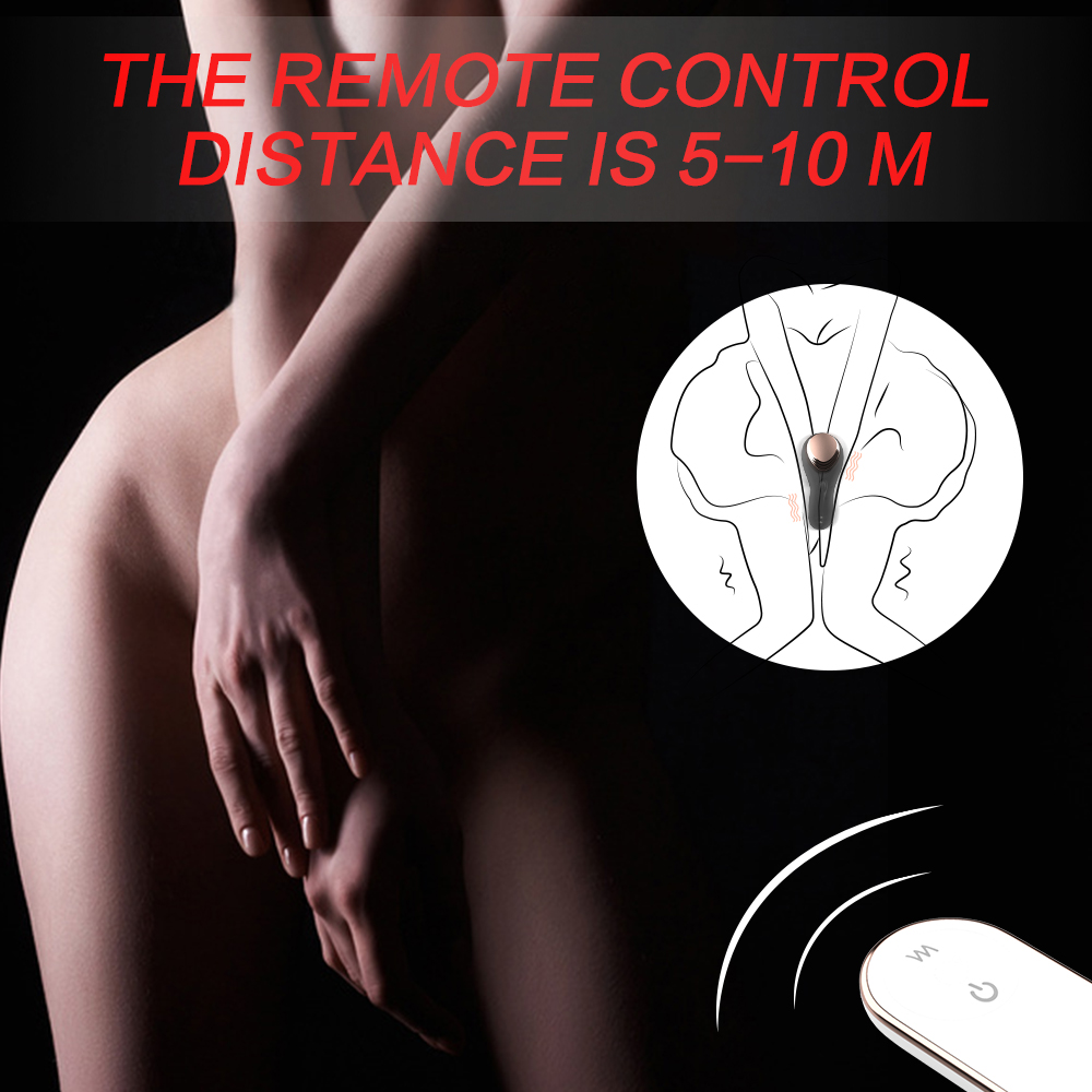 Vibrator Wearable Kadence Remote Control 9 Moduri Vibratii Silicon USB Negru 9.3 cm Passion Labs, Nr. 6, Erotic24.ro
