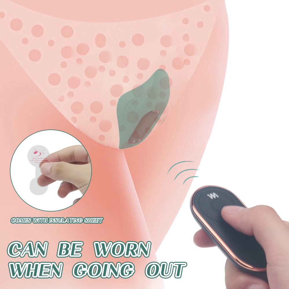 Vibrator Wearable Pelly Remote Control 9 Moduri Vibratii Silicon USB Verde Guilty Toys, Nr. 3, Erotic24.ro