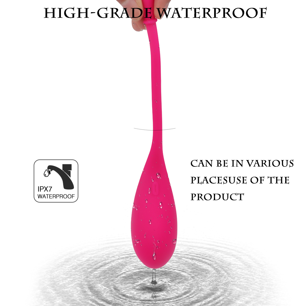 Ou Vibrator Araya, 9 Moduri Vibratii+5 Intensitati Viteza, Remote Control, Silicon, USB, Roz, Mokko Toys, #3, Erotic24.ro