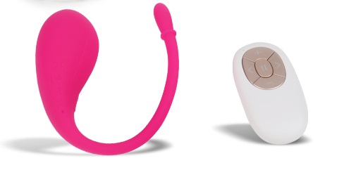 Ou Vibrator Araya, 9 Moduri Vibratii+5 Intensitati Viteza, Remote Control, Silicon, USB, Roz, Mokko Toys, #1, Erotic24.ro