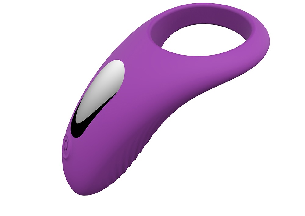 Inel Stimulator Himan 9 Moduri Vibratii Silicon USB Mov Passion Labs, #1, Erotic24.ro