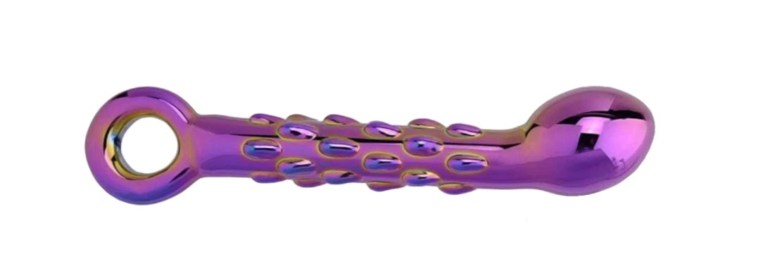 Dildo Sticla Chameleon 18 cm Guilty Toys, Nr. 3, Erotic24.ro