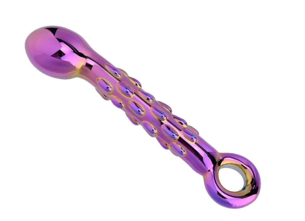 Dildo Sticla Chameleon 18 cm Guilty Toys, Nr. 2, Erotic24.ro