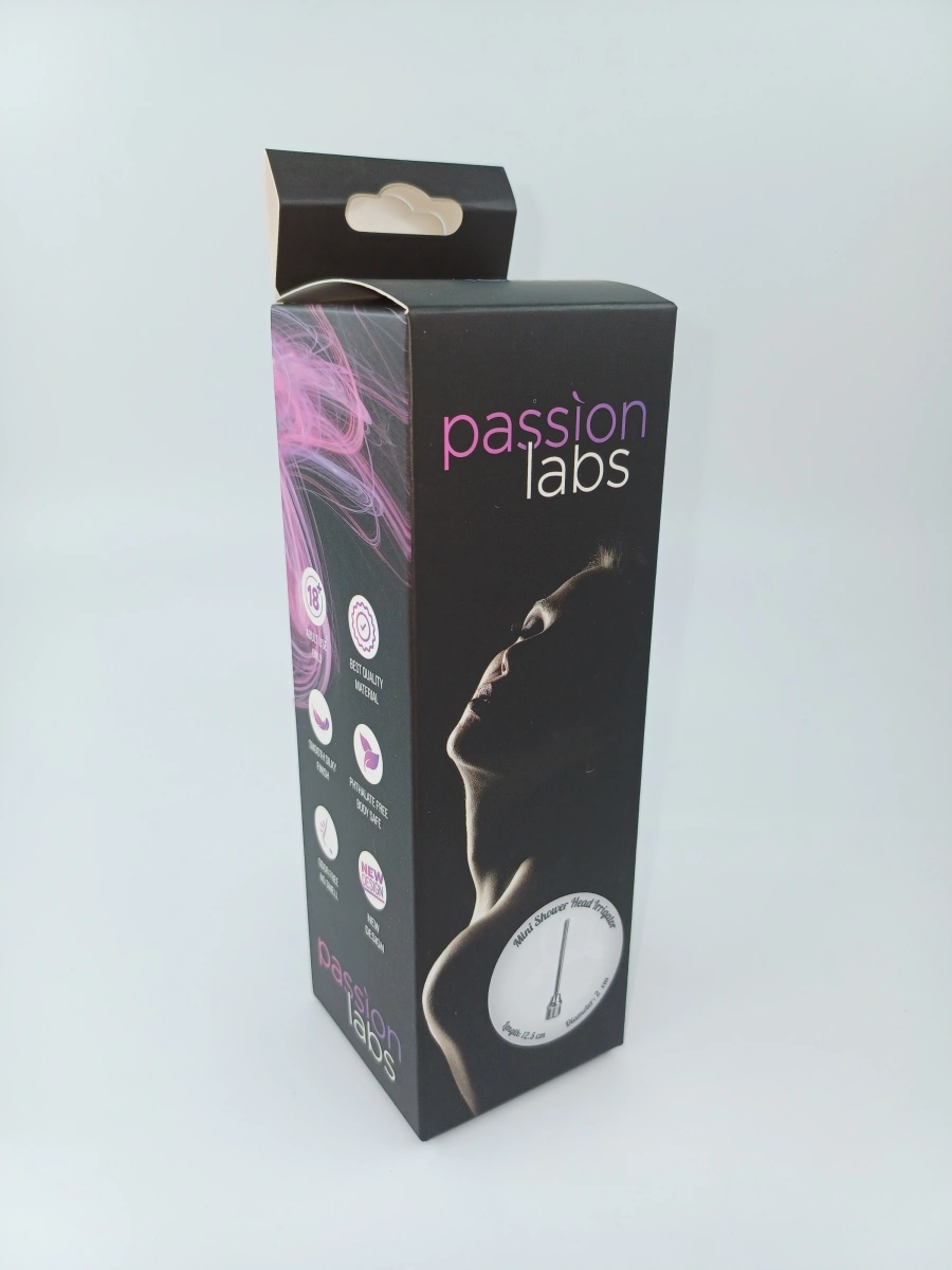 Cap de Dus Metalic Super Slim 12.5 cm Passion Labs, #2, Erotic24.ro