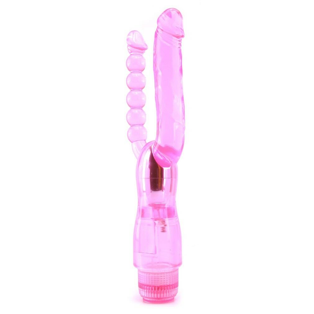 Vibrator Dublu Multispeed Linsey Roz, Nr. 1, Erotic24.ro