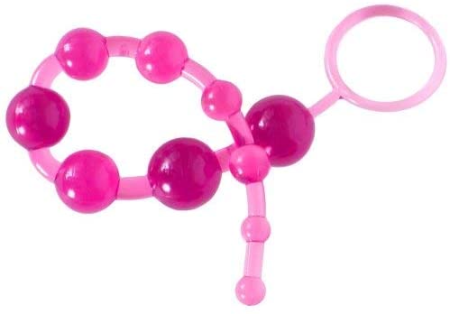 Bile Anale Deep Pleasure Roz Inchis 30 cm Passion Labs, #4, Erotic24.ro